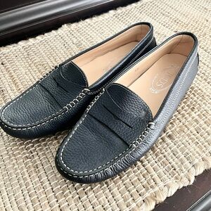 Tod’s Leather Women’s Driving Loafers, Size 40 EU/8.5 US